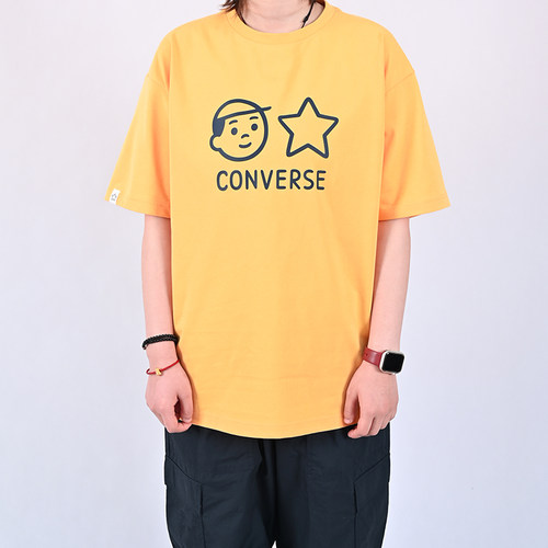 Converse男子休闲圆领短袖