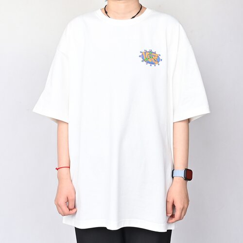 VANS范斯夏季新款男子圆领短袖运动休闲百搭宽松T恤VN000TKWFS8
