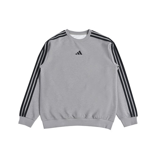 Adidas阿迪达斯新款儿童装男中童圆领卫衣运动休闲套头衫LF7809