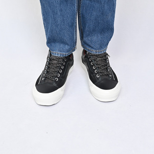 Zip酷感黑情侣百搭休闲板鞋 VANS范斯LX Skool VN000DAABLK Old