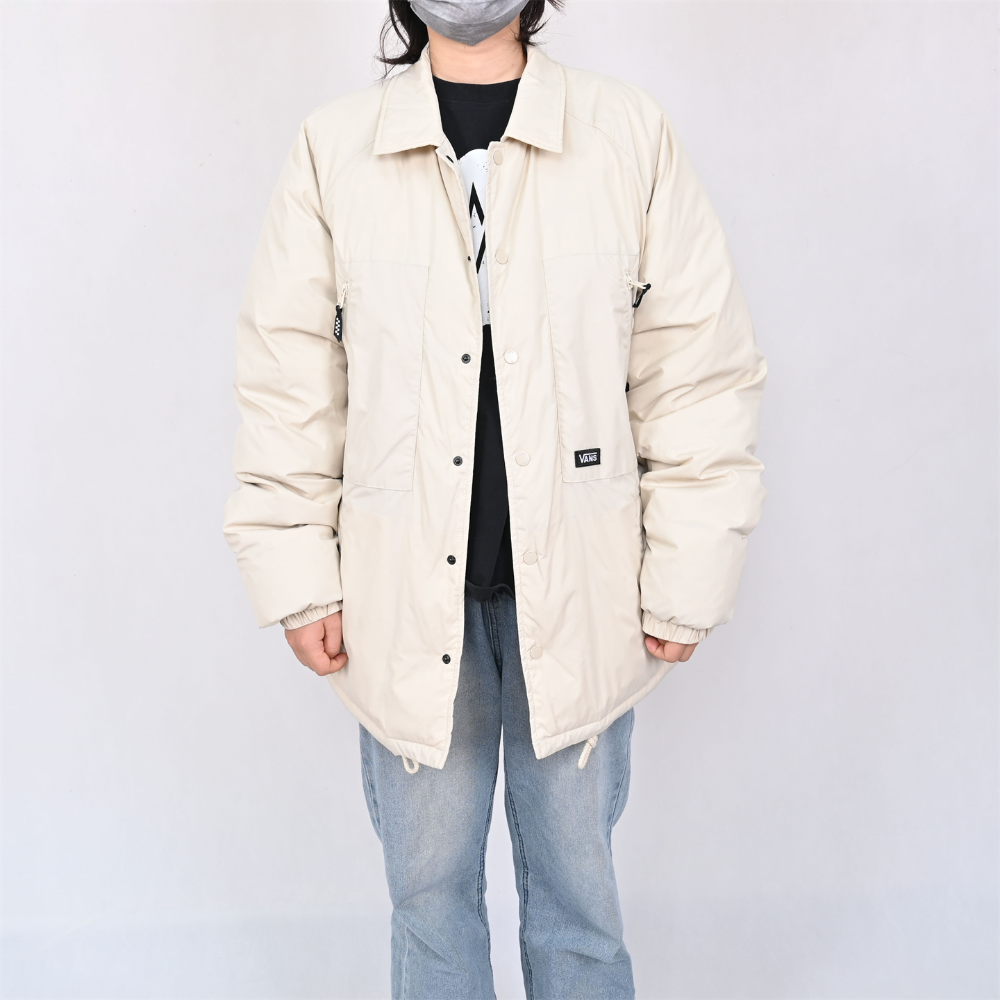 VANS男子保暖羽绒夹克