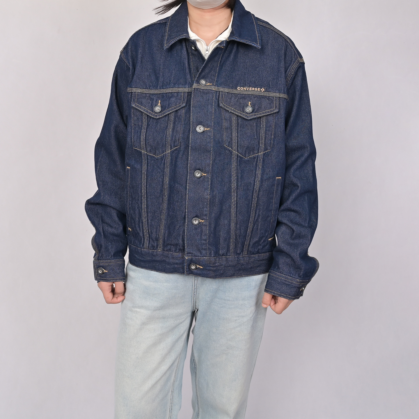 Converse潮流百搭翻领上衣