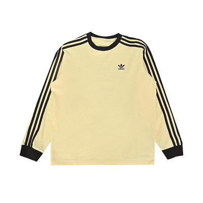 Adidas阿迪达斯新款儿童装男大童三叶草长袖T恤宽松运动服KW9608