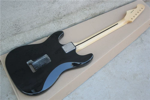 Fllyoung ST Electric Guitar Semi -Product Smarked Smart Body Maple Finger Plating может быть разделена и в целом