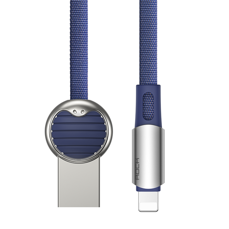 ROCK苹果iPhone7充电线数据线充电iphone8plus生肖usb线iphone11