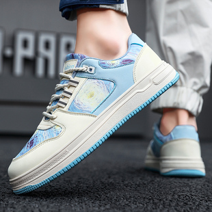 大码男鞋45秋季新款休闲板鞋46运动鞋百搭男士潮鞋47码鞋子男款