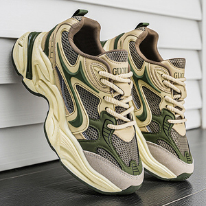 2026新款大码45鞋子男鞋透气老爹鞋46男士休闲鞋47运动鞋网面鞋