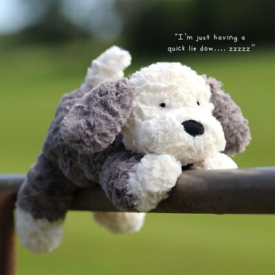 正品JELLYCAT柯基腊肠圣诞海盗狗斑点狗可爱玩偶生日礼物送女生