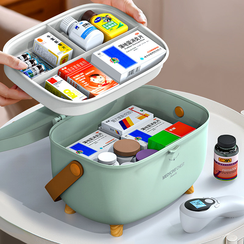 药箱家庭装家用大容量收纳盒小药箱婴儿多层医疗急救箱药箱常备药,收纳整理,医药箱,淘宝优惠券,粉丝福利购,淘宝优惠卷