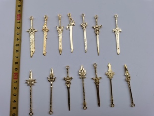 全套吃鸡合金兵器模型玩具三国,原神合金兵器玩具挂件 学校礼品