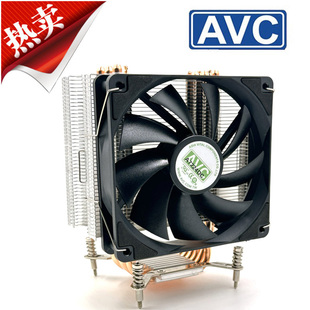 X9912CM静音风扇1155 机电脑X58X79 AVC6铜管CPU散热器 1700台式