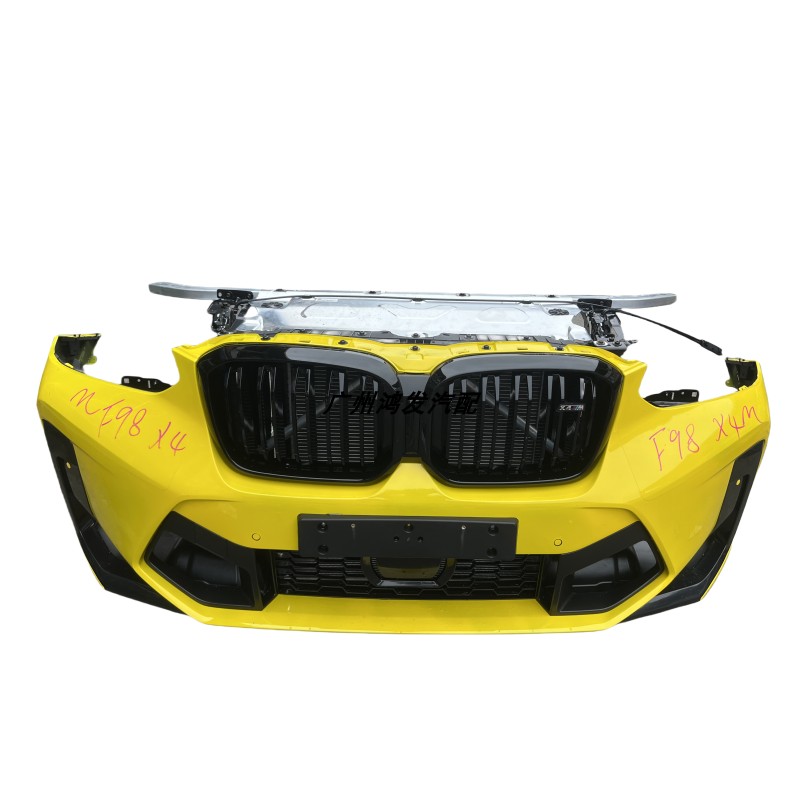 适用新款21-24宝马X3 X4G01G08汽车前嘴前部塑料配件保险杠拆车件