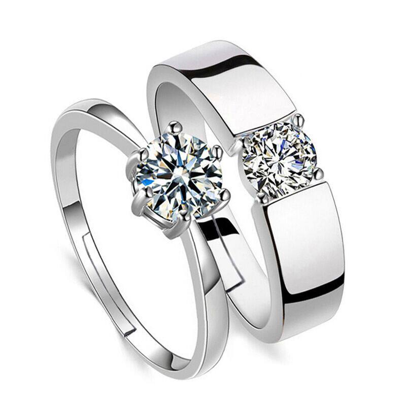 JAPAN AND SOUTH KOREA OPEN S  RINGS MENS AND WOMENS COUPLES JEWELRY RINGS LIVE MOUTH ADJUSTABLE FINGER RINGS HAIR RINGS