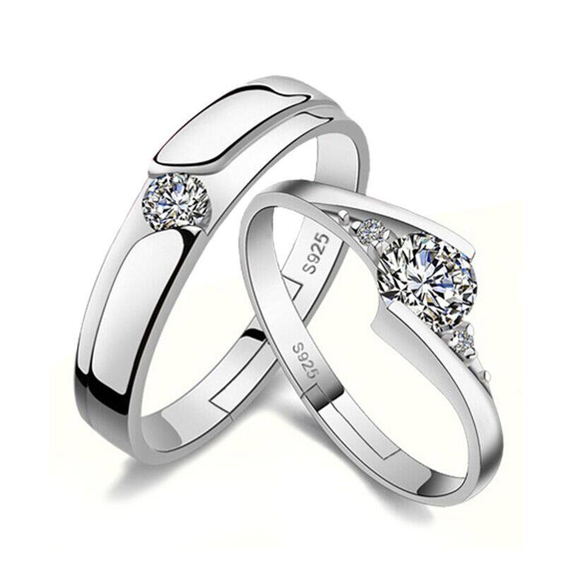 JAPAN AND SOUTH KOREA OPEN S  RINGS MENS AND WOMENS COUPLES JEWELRY RINGS LIVE MOUTH ADJUSTABLE FINGER RINGS HAIR RINGS