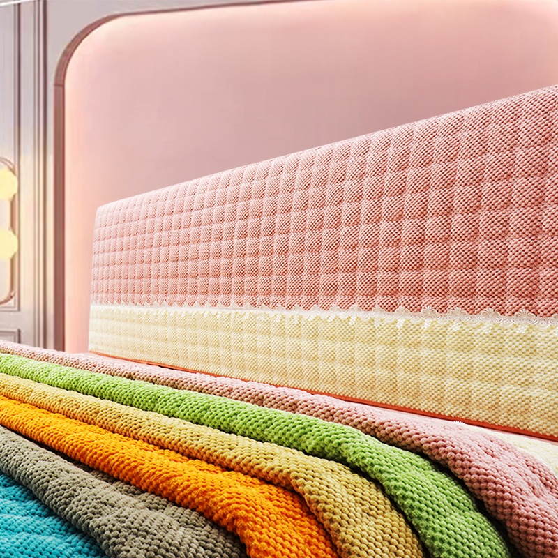 高品质面料新款加厚床头套罩弧形