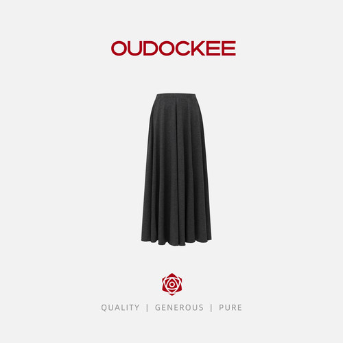 OUDOCKEE/欧多克长裙A字裙