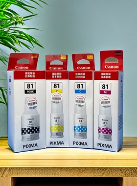 佳能原装GI-81墨水G1820 G2820 G2821 G2860G3820G3821G2871G1830