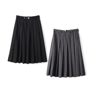 专柜989元 系带百褶半身裙 折扣2026年春季 女装 祖系列 新款