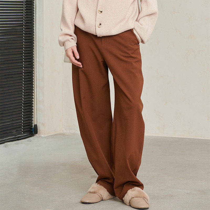 【碧系列】新款女装折扣2025年冬季699元磨毛慵懒弯刀裤,女装/女士精品,休闲裤,淘宝优惠券,粉丝福利购,淘宝优惠卷