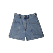 女春季 子显瘦热裤 薄款 ins高街裤 高腰蓝色牛仔短裤 NANASTORE牛仔裤