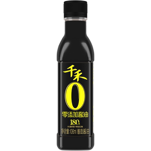 千禾零添加酱油180天106ml生抽酱油