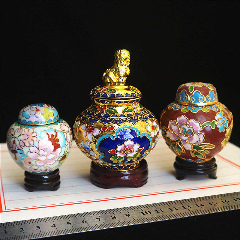 老货珍藏版景泰蓝老罐将军罐金地罐西瓜罐异形铜胎掐丝珐琅摆件,特色手工艺,景泰蓝,淘宝优惠券,粉丝福利购,淘宝优惠卷