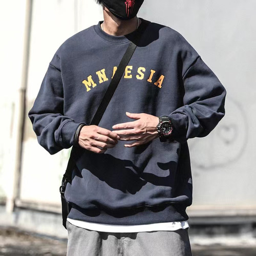 桐夏沫宽松卫衣无帽外套