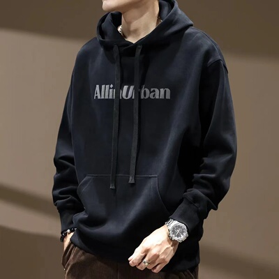 秋冬桐夏沫美式宽松卫衣