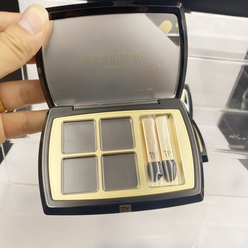 毛戈平晶彩四色眼影盘