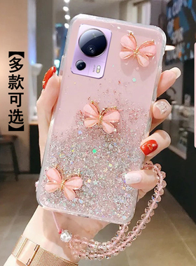 2025年新款Xiaomi小米Civi2手机壳2209129SC高颜值唯美ins风超仙女款立体蝴蝶防摔软壳时尚全包透明保护套