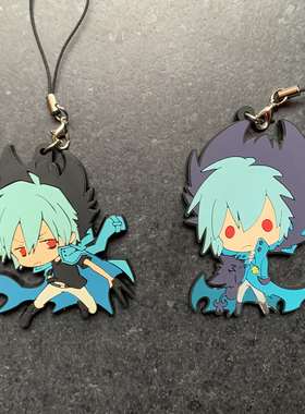 日单散货 SERVAMP吸血鬼仆人 小黑 千驮谷铁 橡胶挂件