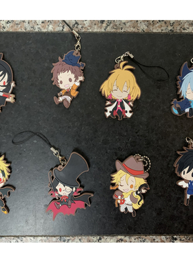 日单散货 SERVAMP吸血鬼仆人 小黑 千驮谷铁 橡胶挂件