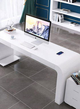 实木芯欧松板E0级净味烤漆办公桌电脑桌家用简约创意桌可定做书桌