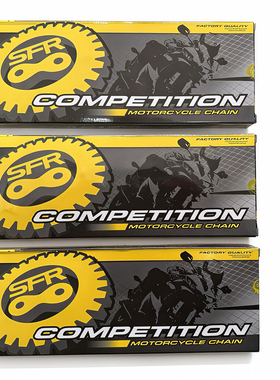 杭州顺峰SFR摩托车链条520原装链条 主机配套街跑 高赛 跑车摩托