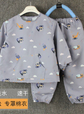 冬婴幼儿爬行服反穿衣防泼水透气