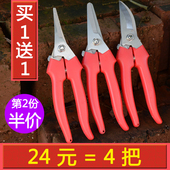 园艺剪刀 果园工具锋利 盆景多肉花草强力整枝修理植物家用不锈钢