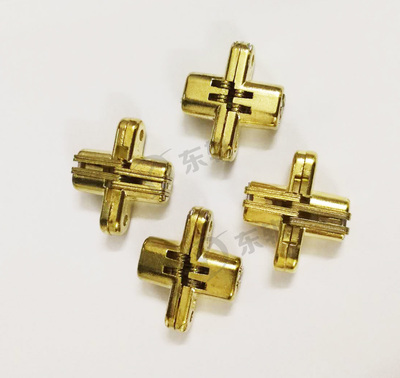 五金配件暗藏十字隐形合页折叠门