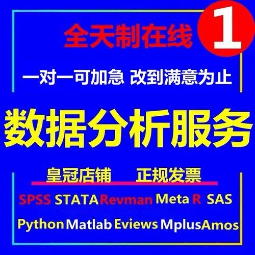 Служба анализа данных SPSS STATA Эмпирическая статистическая обработка Python Amos Meta Medical R Generation делает