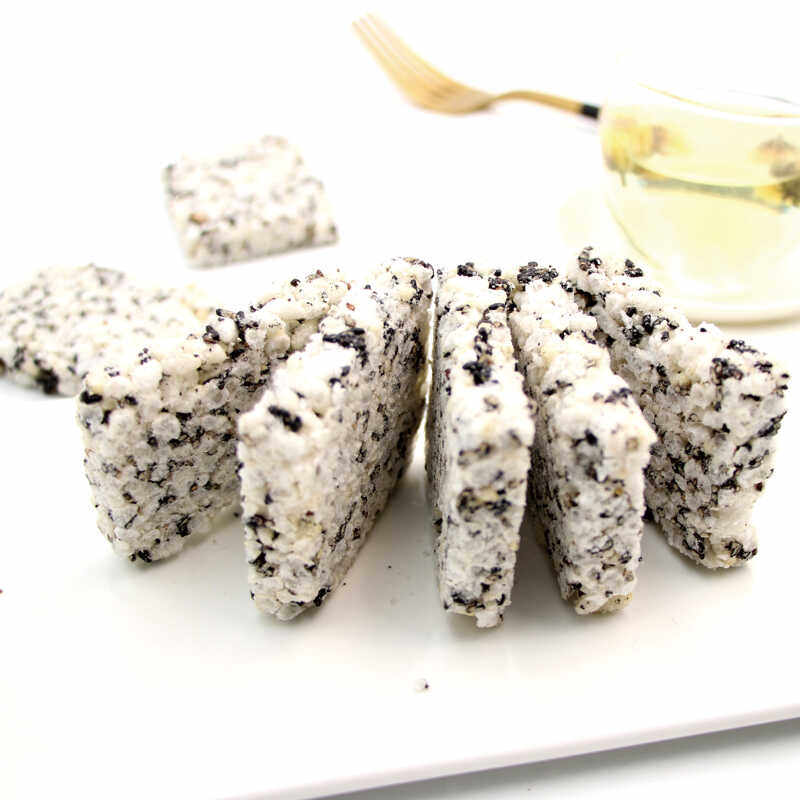 杭州特产甜味炒米糕黑芝麻米花糖传统糕点农家手工自制