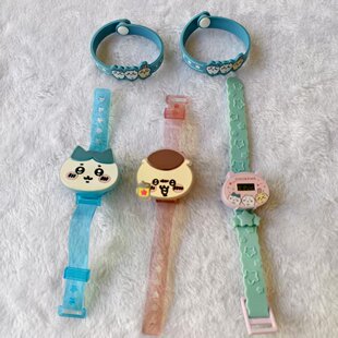 日本正品吉伊卡哇 小八 Chiikawa 手表 腕表 发光手表 腕带 二手