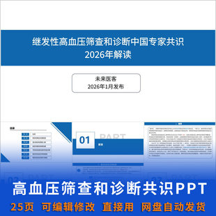 2026 继发性专家共识解读 PPT 课件可编辑心血管内科资料