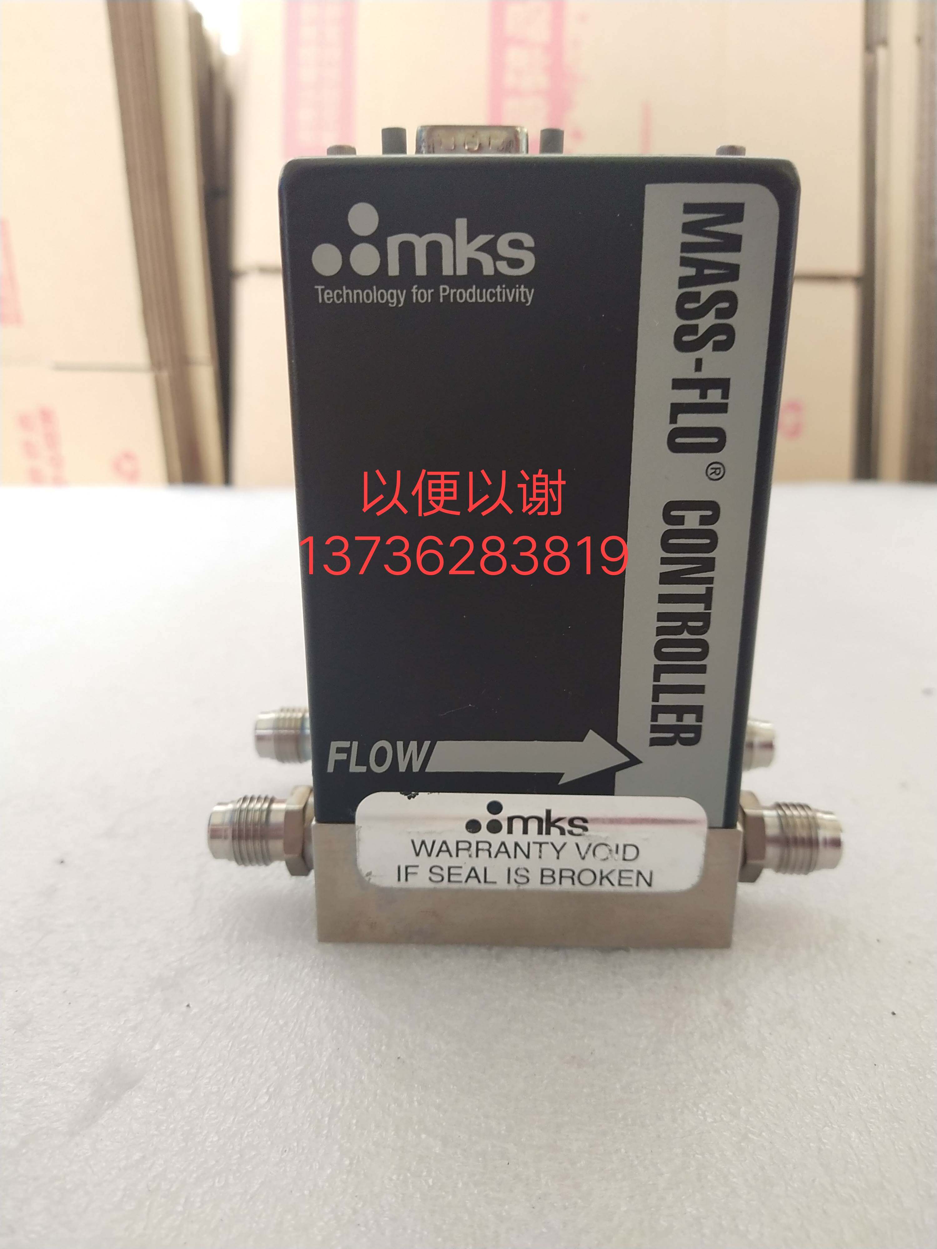 mks质量流量计1179a01552cr1av 500sccm如图实拍议价
