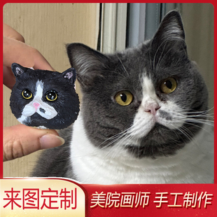 蓝猫法老王猎犬法国狼犬芬兰猎犬刚毛猎狐梗高加索犬宠物头像定制