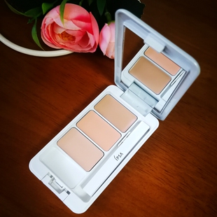 日本 本土版 IPSA茵芙莎三色无瑕遮瑕盘脸部遮瑕膏遮痘痘斑点雀斑