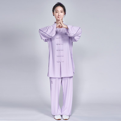 运丰太极服夏季透气速干太极服女武术训练服太极服练功服男气功服