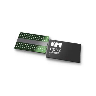 存储芯片IM5116D2DDBG-25I[DDR2 512MB, 1.8V, 32MX16, 400MHZ]