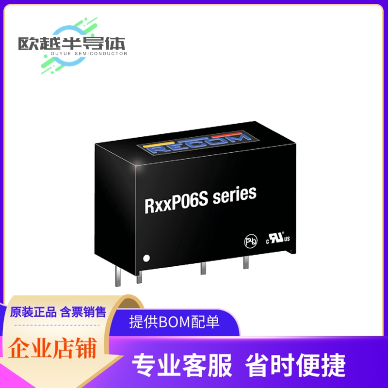 DC/DC电源模块R24P06S《DC DC CONVERTER 6V 1W》