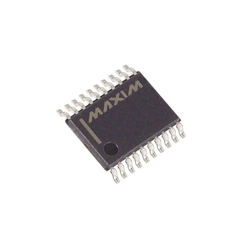 接口芯片MAX3222CUP+T[IC TRANSCEIVER FULL 2/2 20TSSOP]