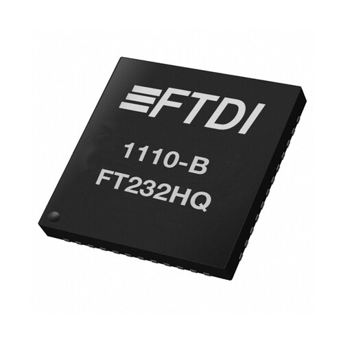 接口芯片FT232HQ-REEL[IC HS USB TO UART/FIFO 48QFN]