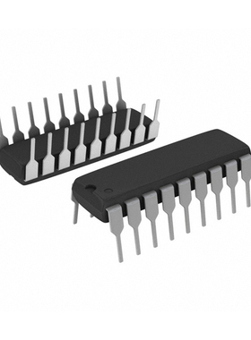 接口芯片MAX3222ECPN+[IC TRANSCEIVER FULL 2/2 18DIP]